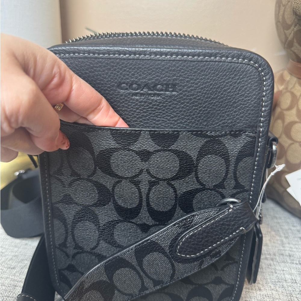 $189 COACH SULLIVAN In Signature Canvas Crossbody - Picture 8 of 8